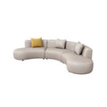 Hotel lobby hall semi-circular arc-shaped reception coffee table sofa sales office reception area new chinoiserie commercial place
