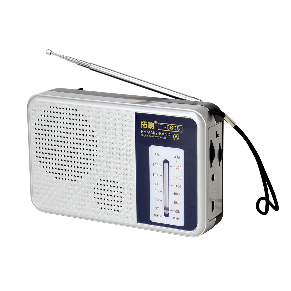Tuoxiang t-6605 high-sensitivity two-band old-fashioned elderly large-volume easy-to-operate portable radio