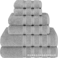 6pcs purple towel set 1 bath towels 1 hand towels 1 towel suit
