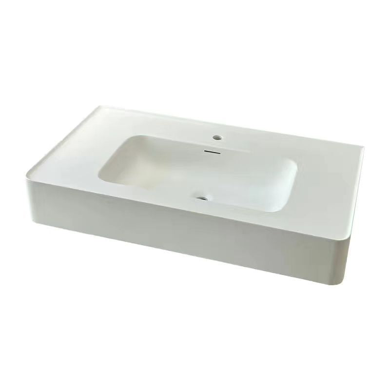 Corian integrated basin washbasin integrated countertop single basin bathroom for home washbasin casual