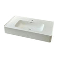 Corian integrated basin washbasin integrated countertop single basin bathroom for home washbasin casual
