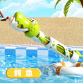 Kids' diy fireworks water gun air powered soft bullet 3-in-1 animal toy gun - new cross-border model