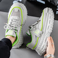 Tire bottom men's shoes winterfashionable brand easiest for matchcasual sneakers running non-slipthick solehidden heelxiaobai daddy shoes