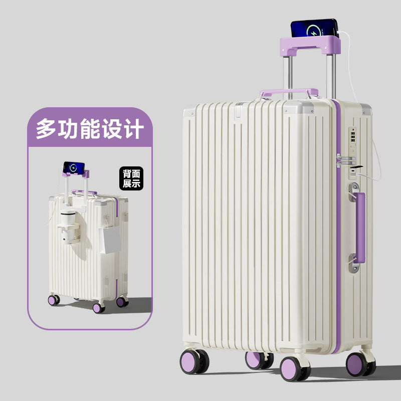 New high-value 20-inch small trolley suitcase, multi-function universal wheel 28-inch large-capacity password suitcase