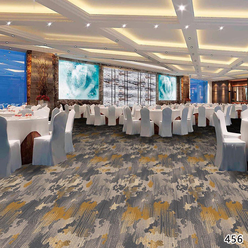 Restaurant carpet chinoiserie style large area banquet hall private room hotel aisle flame retardant cerpet commercial full floor