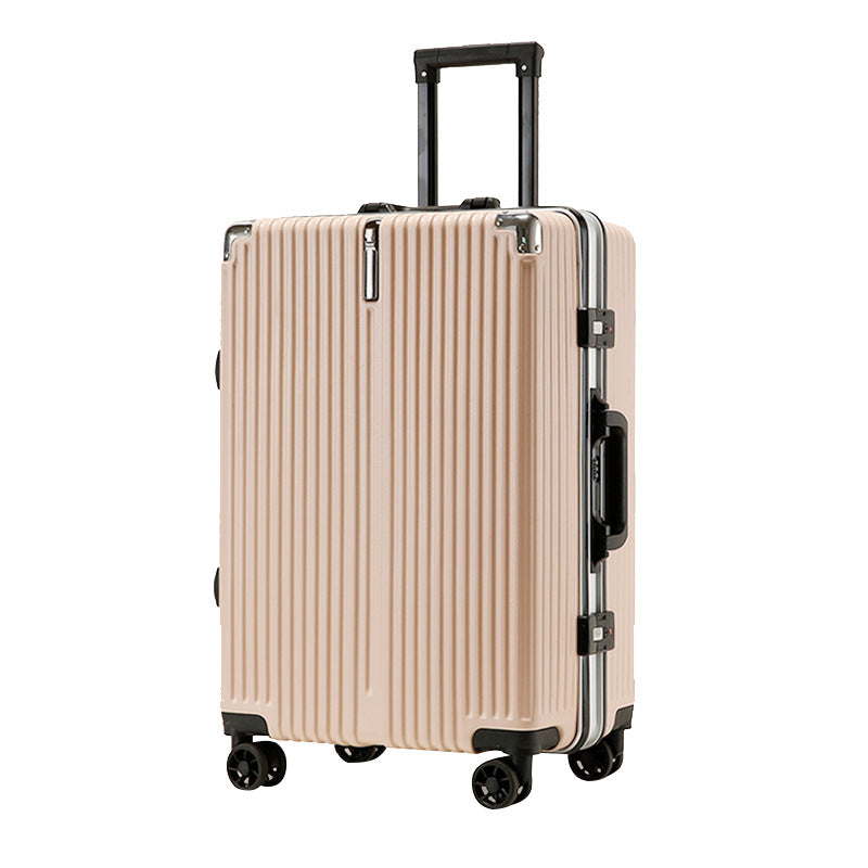 Manufacturer aluminum frame suitcase 24-inch password case 20-inch student fashion boarding case 26-inch universal wheel suitcase