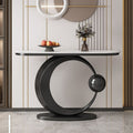 American rock slab entrance console table, light luxury entrance table, new chinoiserie chinoiserie entrance, living room entrance partition cabinet