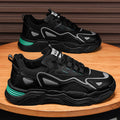 Men's shoes 2025 new trendy winter breathable athletic casual shoes running versatile student mesh height increasing chunky sneakers