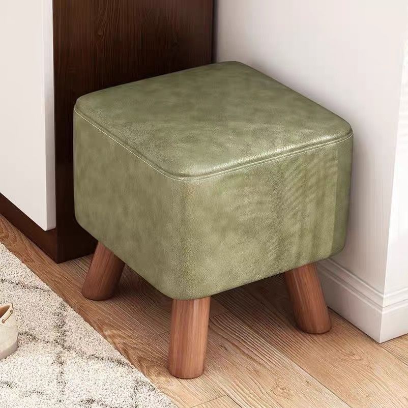 Kids soft stool thickened stool round stool for home living room square stool sofa foot pad tatami mat small stool