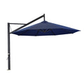 Export-grade outdoor patio garden roman umbrella with side stand, terrace hotel hanging sunshade, outdoor use
