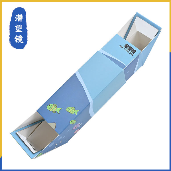 Periscope, children's puzzle handmade DIY technology small production light refraction cognitive science small experimental material package
