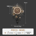 Flying bird collection classy wall clock elegant clock wall hanging living room clock background wall hanging clock 2025 new silent clock