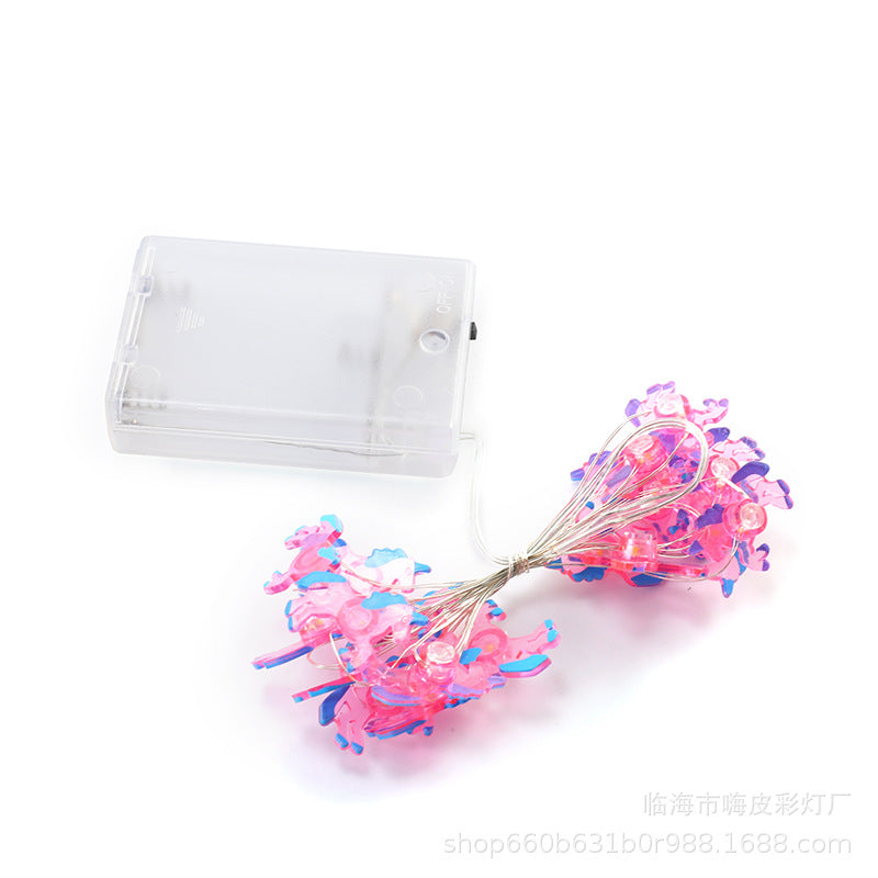 LED fastener copper wire light Christmas day LED atmosphere decorative lights birthday gift box room arrangement copper wire light