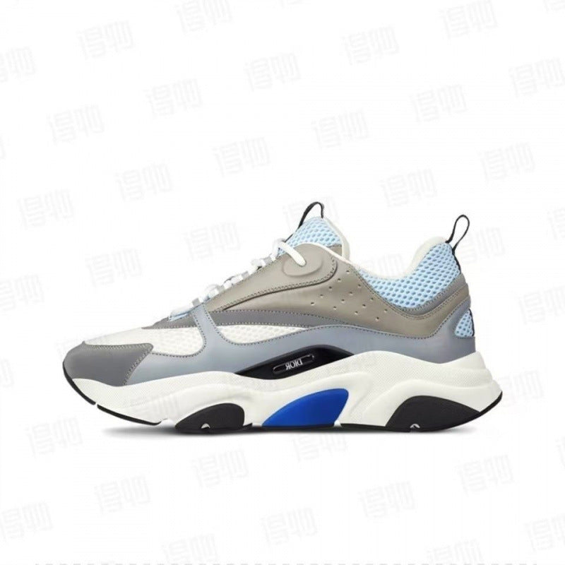 bestseller b22 breathable mesh running shoes - couple's style, export-grade, comfortable patchwork running sneakers