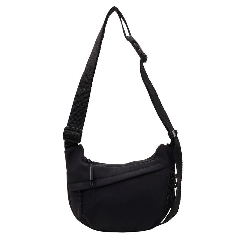 Foreign trade casual dumpling bag women's new lightweight messenger bag outdoor sports shoulder bag versatile commuter mobile phone bag