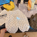 [korean style wear] children's anti-mosquito pants  summer thin ins style loose walking pants thin style