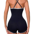 Hot-selling european and american style sexy solid color one-piece ruffle trim temptation lingerie bodysuit wholesale