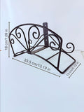 Wrought iron garden retro factory direct sales water pipe rack wall hanging gardening rack storage european style wall decoration