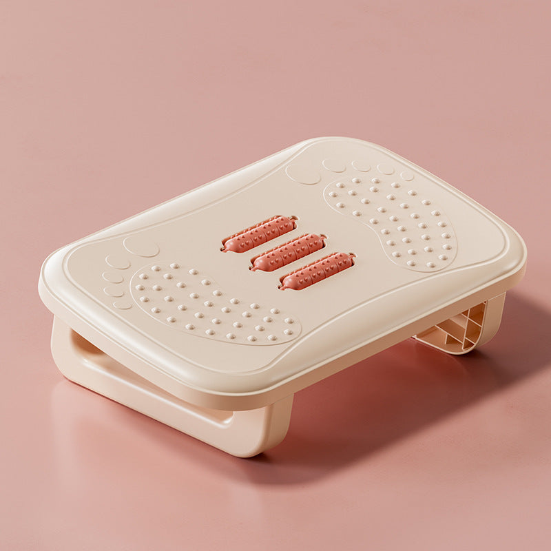 Office foot pedal under the table footstool anti-tilt two-legged handy gadget footstool footrest stool for leg support low stool