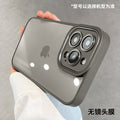 Suitable for iphone16 mobile phone case, gold shield all-inclusive lens film, apple 14 transparent anti-fall 13promax protective case