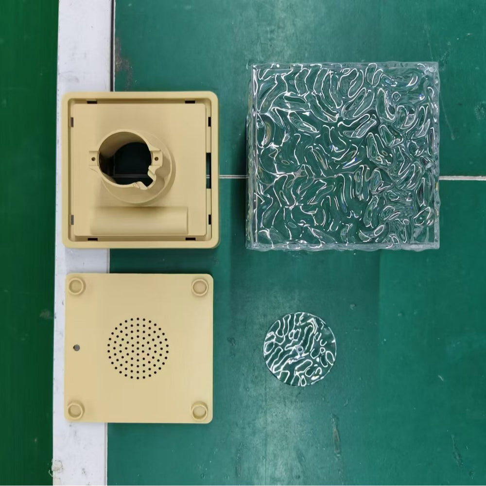 Mold kit factory direct - uk & eu patented ripple acrylic ambient light/night light housing components