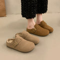 Soft bottom birkenstock shoes women's thick sole slippers outwear 2026 spring and summer new arrival one-leg birkenstock toe-cap half slippers sandals