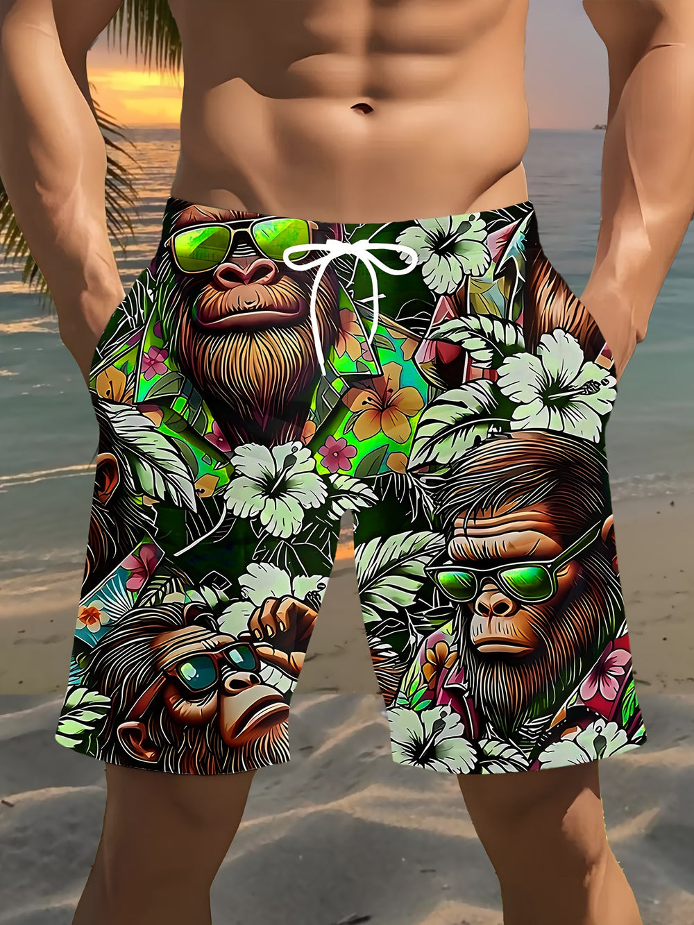 trending men's swim trunks, quick-dry swim shorts, casual athletic beach shorts, new european and american styles