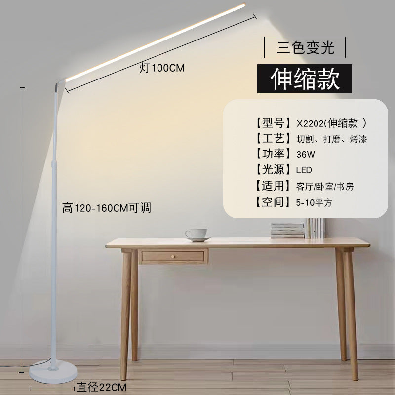 Led floor lamp - super bright, perfect for living room, bedroom, bedside, standing desk lamp, reading light, piano practice light, eyelash extension light