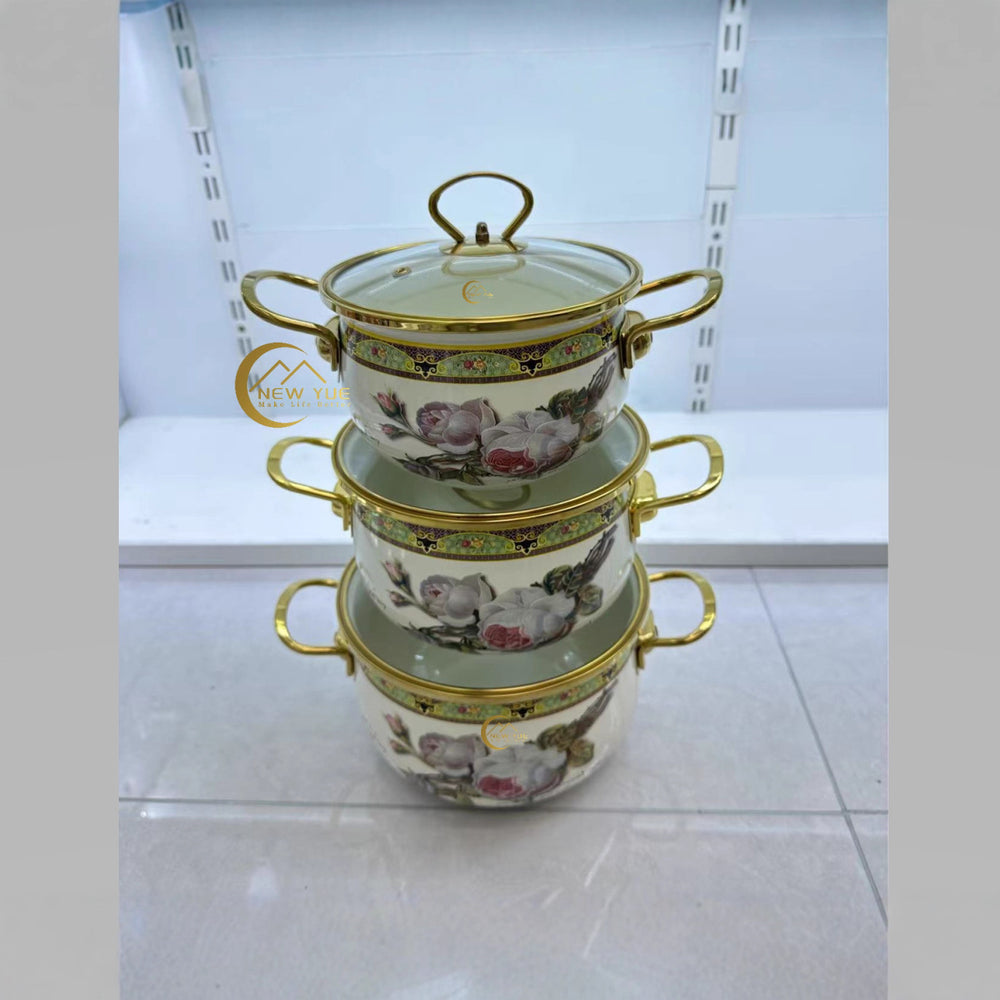 Bestselling enamel soup pot from a top foreign trade manufacturer, direct from the factory. high-end cast iron model with a painted finish. suitable for both induction cooktops and gas stoves, perfect for any kitchen