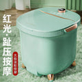 Heated foot bath bucket - automatic electric foot spa for home use - thermostatic foot soak with massage function