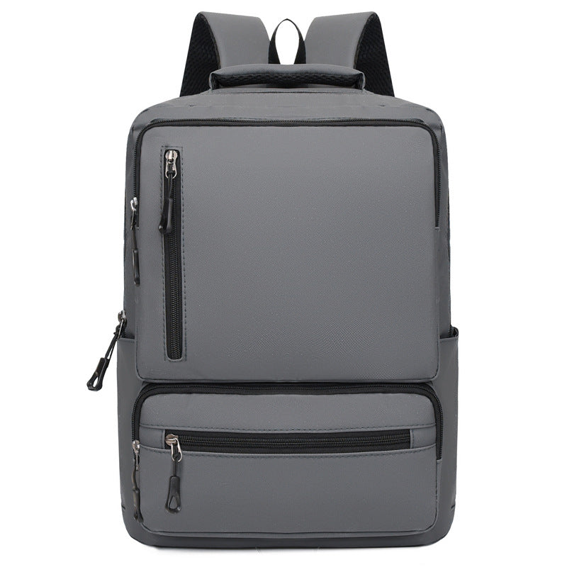 Processing custom leisure simple college student class commuting backpack new fashion trend lightweight simple backpack