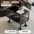 Creative metal ornaments side table cream bedroom living room casual bedside table storage rack sofa coffee table floor storage