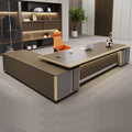 Executive desk set - premium, high-end office furniture for ceo, chairman, and senior management
