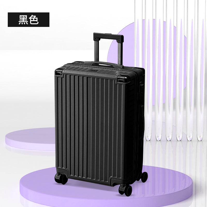 Luggage women's small silent universal wheel strong and durable ins student tie rod password leather case men 20 inches 24