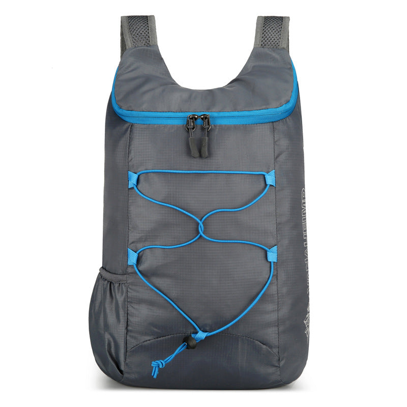 Outdoor travel Oxford cloth backpack men's large capacity canvas schoolbag travel backpack women's leisure travel luggage