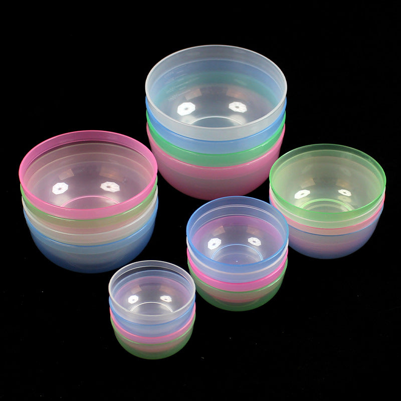 Beauty mask bowl 1#2#3#4#5 plastic bowl with scale beauty bowl diy mask bowl mask tool