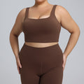 European and american plus size lycra sports bra, high-impact shockproof sports vest, women's lulu style seamless yoga bra