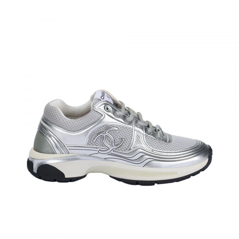 putian pure original new arrival tweed style 24crunning shoescouple leather mesh breathable casual sneakers