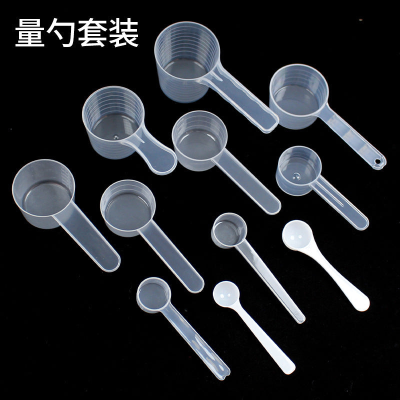Plastic measuring spoon facial mask spoon 2ml4ml8ml10ml20ml30ml40ml50ml60ml70ml100mlml