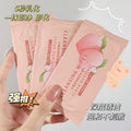 Colorful fenling water peach scented makeup remover wipes 30 pieces, independent and portable, gentle cleansing, soft and not harmful to the skin