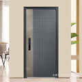 Cast aluminum door, class a security door, for home security entrance door, house door, project double door, heightened single door