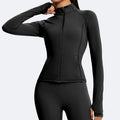 Eco-friendly & renewable fabric cross-border yoga set: high-elasticity, figure-hugging, back-smoothing yoga bra & running fitness apparel for women