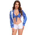 S-xl football cheerleader star cheerleading outfit american dallas cheerleader uniform performance costume football cheerleader