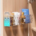 Mirror cabinet storage box wall-mounted bathroom wash toilet mirror door back lipstick cosmetics mask bathroom cabinet storage rack