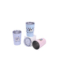 Source manufacturer 304 stainless steel milk thermos cup 14oz mini milk cup good-looking car thermos cup