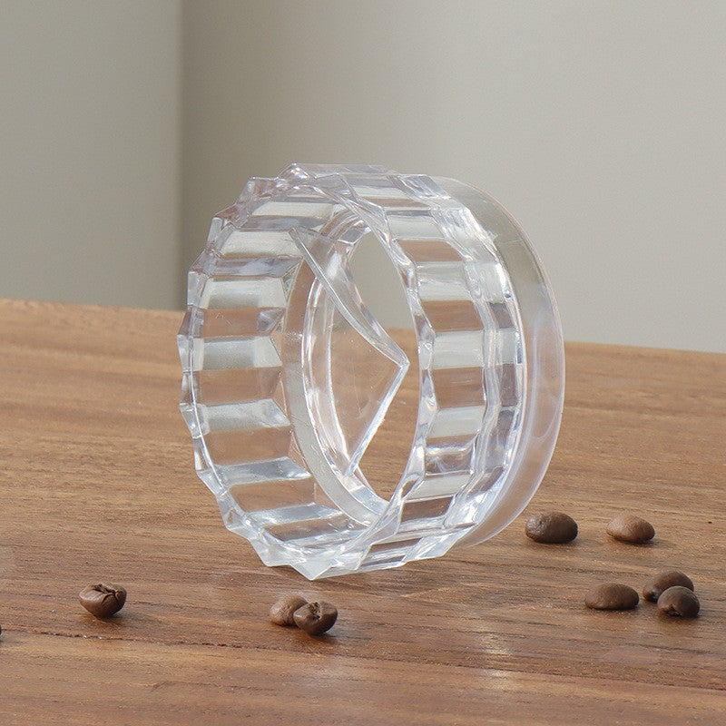 Moka pot powder dispenser coffee pot powder receiving ring anti-flying powder filler single and double valve neutral coffee equipment new arrival