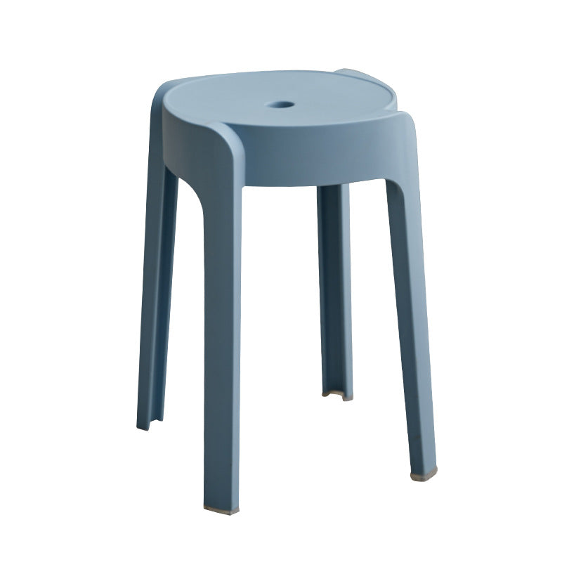 Thickened plastic stoolfor home stackable dining table bench long sitting comfortable chair windmill stool plastic round stool