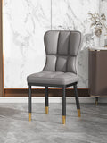 Scandinavian modern casual dining table and chairsaccessible luxury dining chairfor home soft bag casual restaurant back chair commercial hotel stool