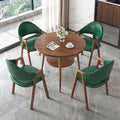 Scandinaviancasualcasual reception negotiation table and chair combination milk tea coffee shop apartment b&b dining table balcony small round table