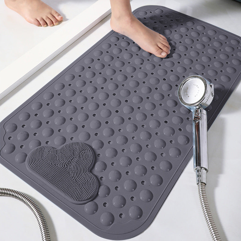 Bathroom non-slip mat, shower room, toilet, bath mat, children's anti-drop foot mat, environmentally friendly TPE massage floor mat